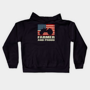 American Farmer and Proud Kids Hoodie